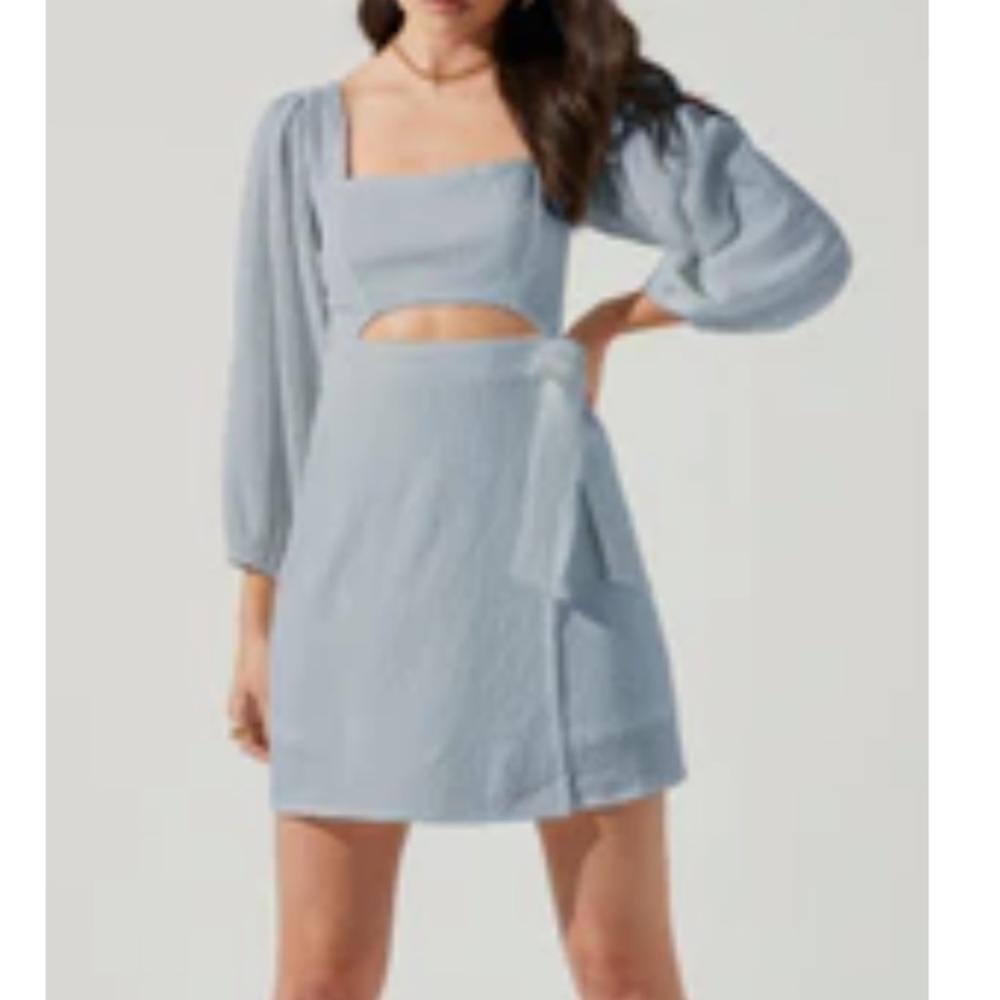 ASTR the label cut out wrap dress NWT